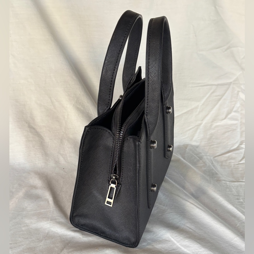 Top handle Botkier saffiano bag with crossbody strap - Picture 4 of 4